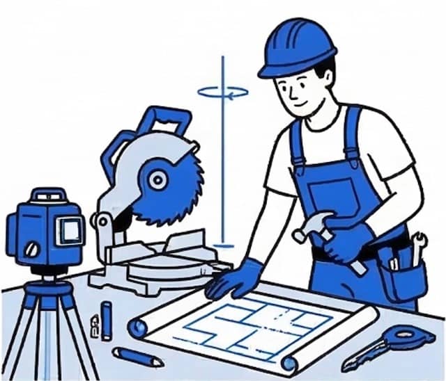 General Contractors automation illustration