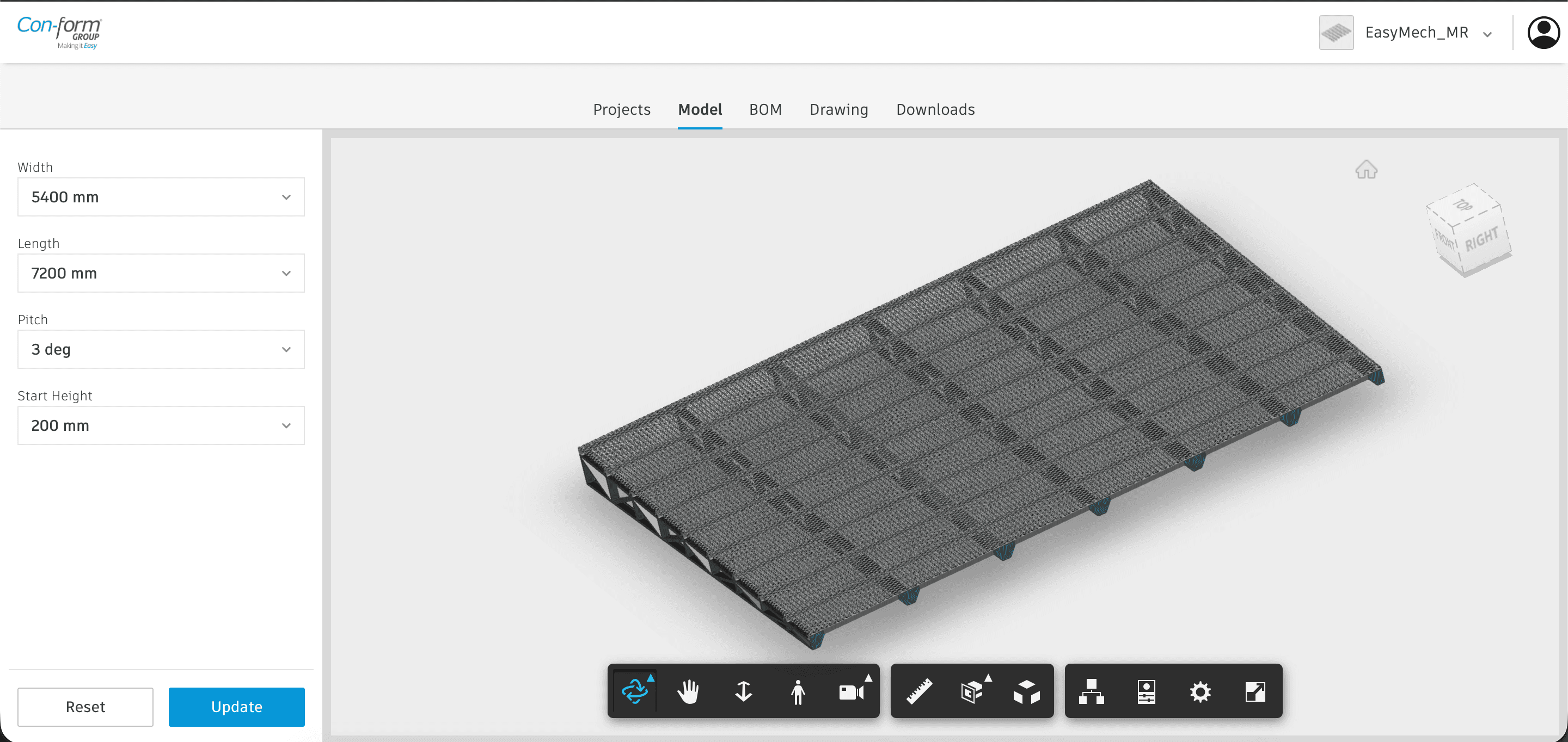 Conform screenshot 5
