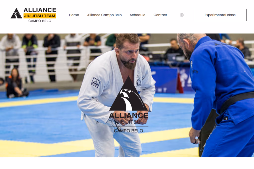 Dojo Plus Sites website system interface built by TkTurners.