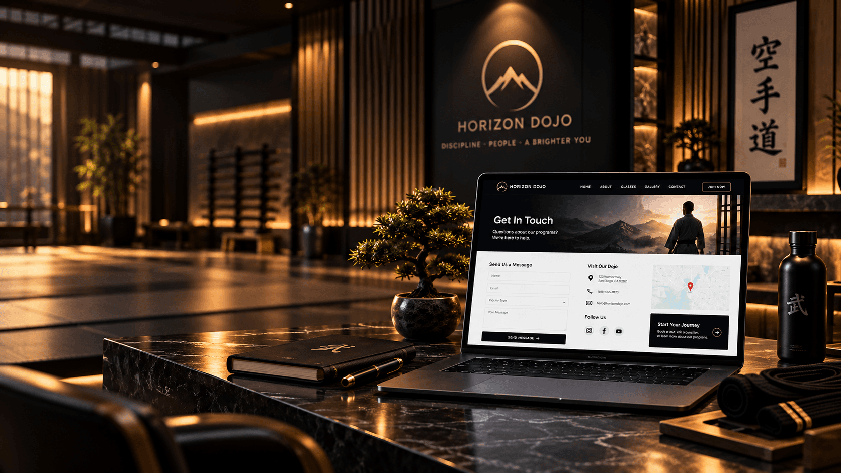 Dojo+ Sites project overview.