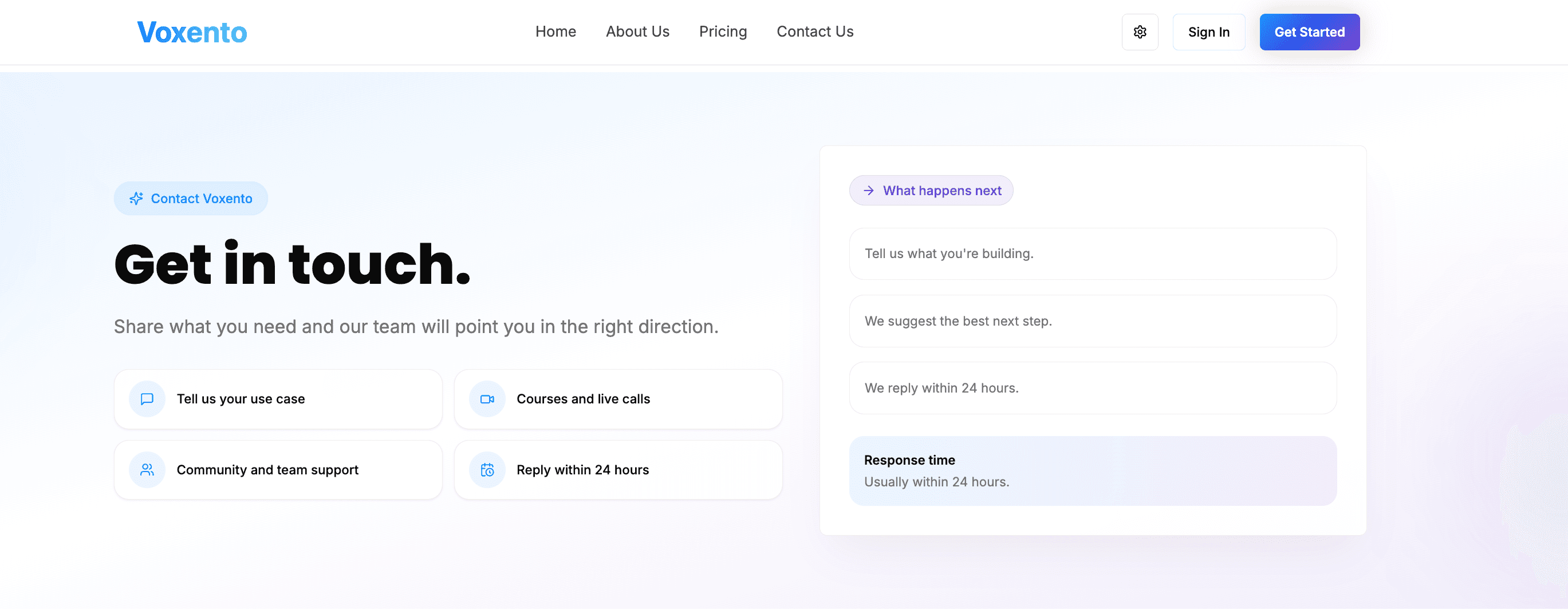 Voxento — AI Communication, Transcription & Course Audio Modules project preview