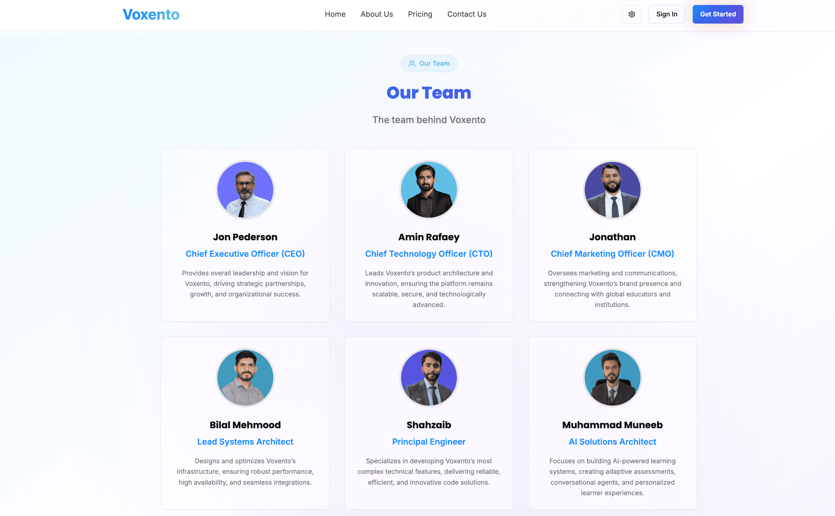 Voxento — AI Communication, Transcription & Course Audio Modules screenshot 2