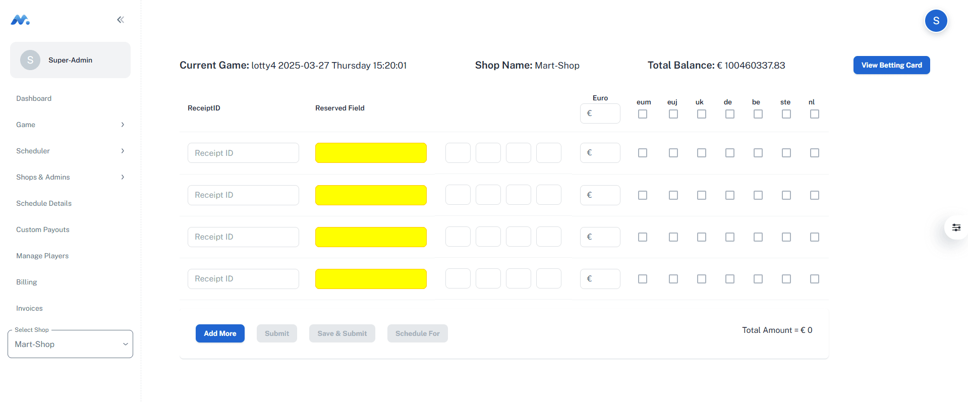 Lotty / Lottery Management System screenshot 7