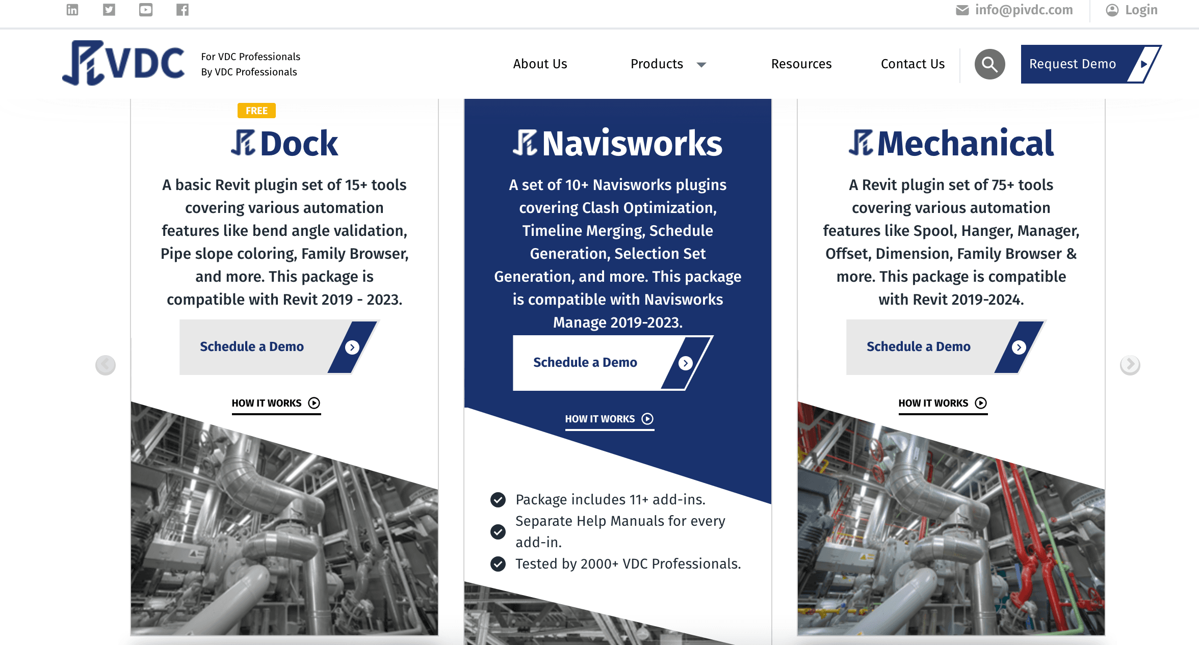 PiVDC Website screenshot 12
