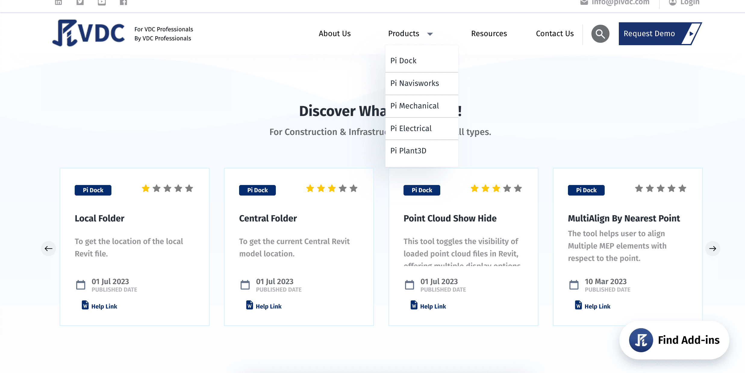 PiVDC Website screenshot 16