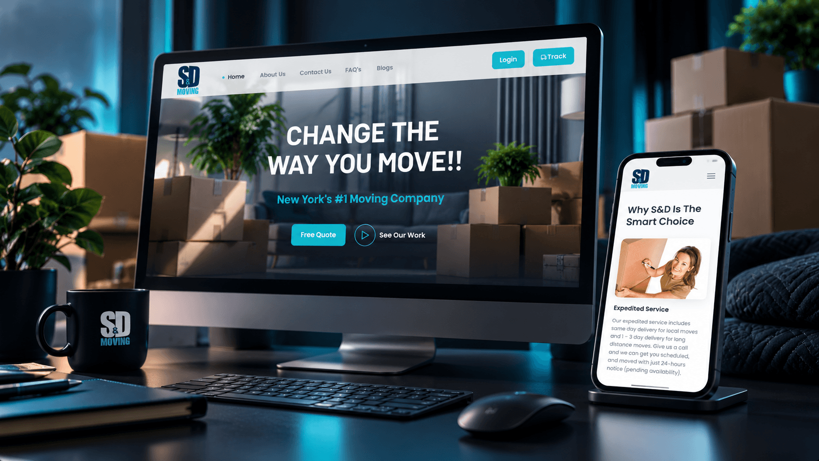 S&D Moving project overview