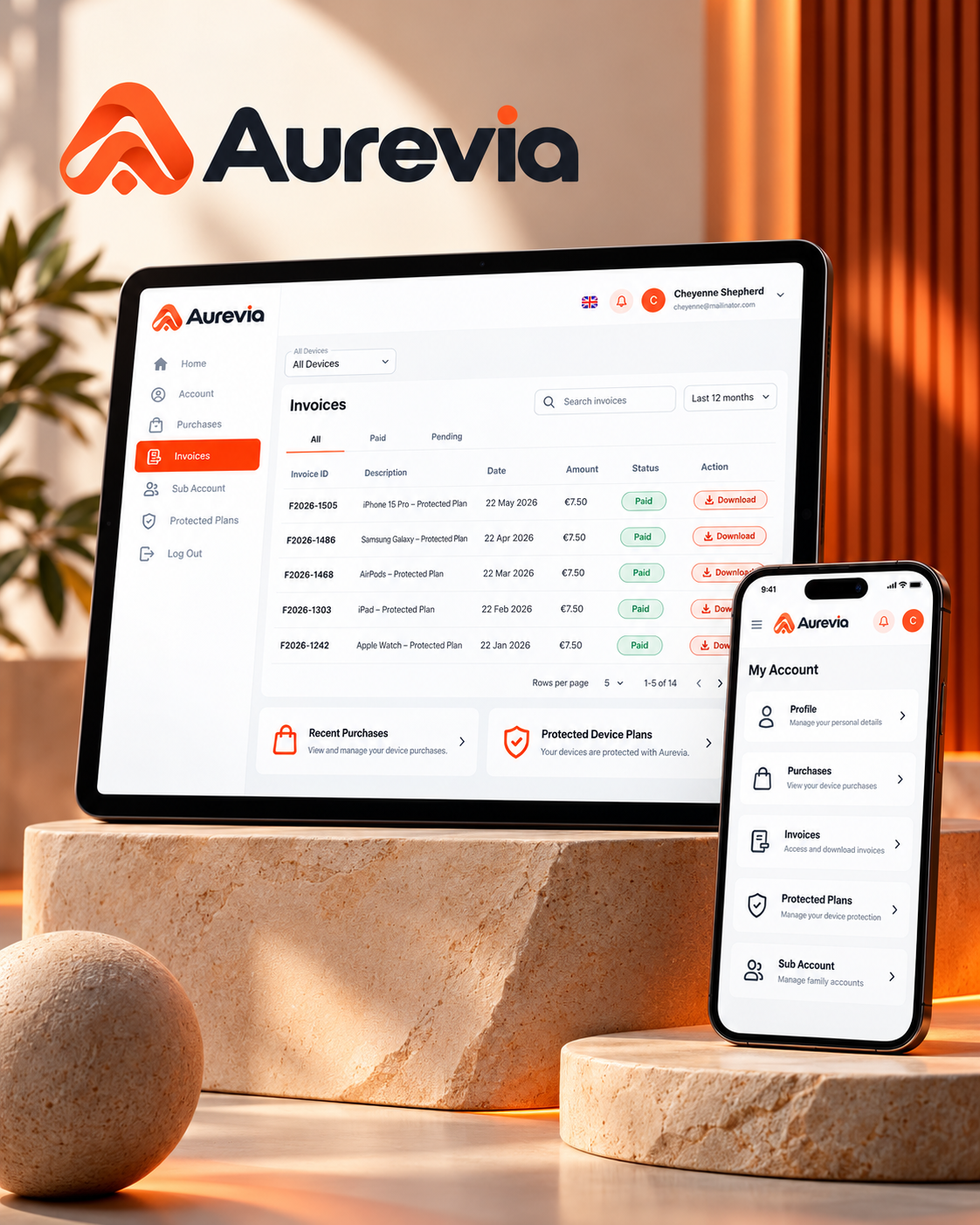 Aurevia project visual 1