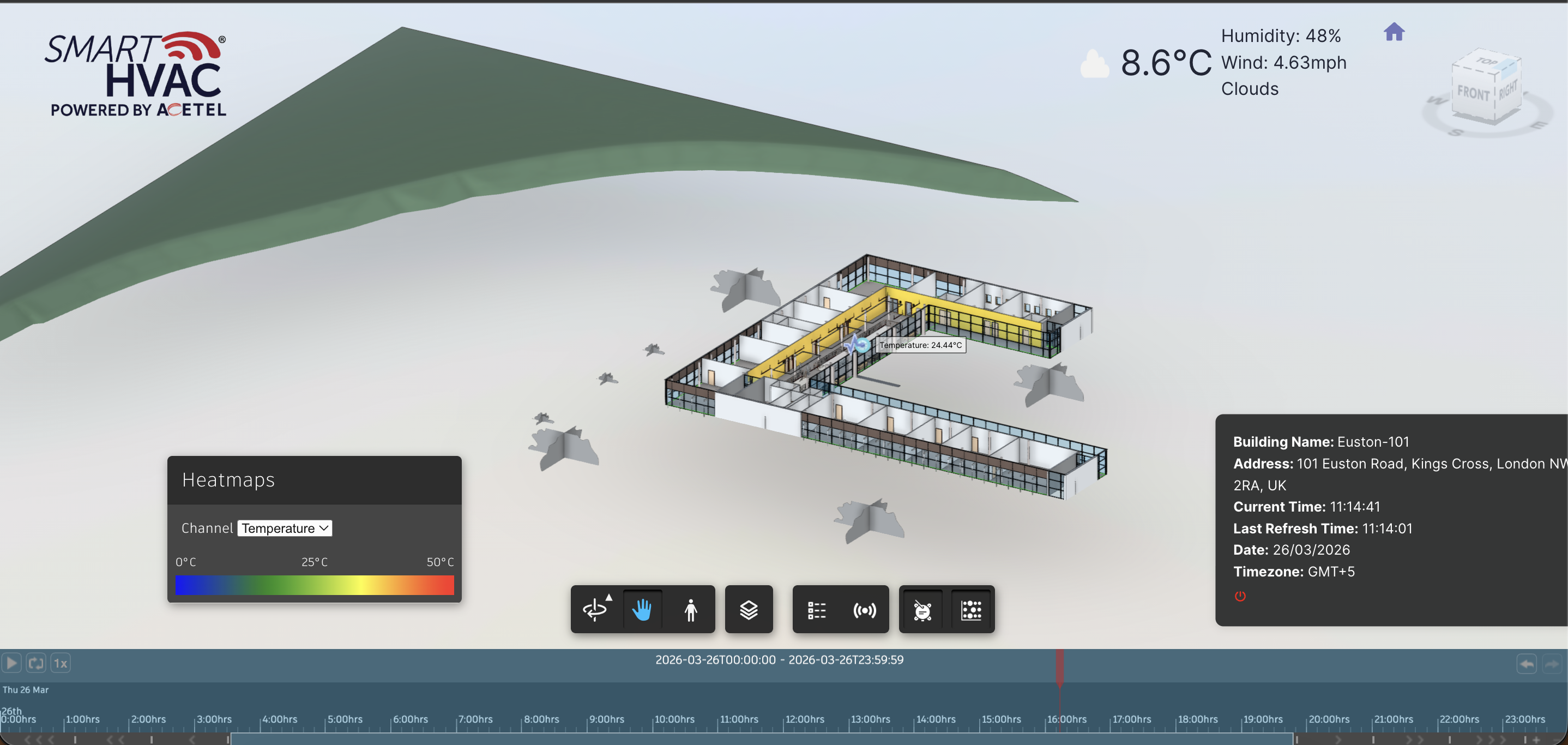 BIM IoT project preview