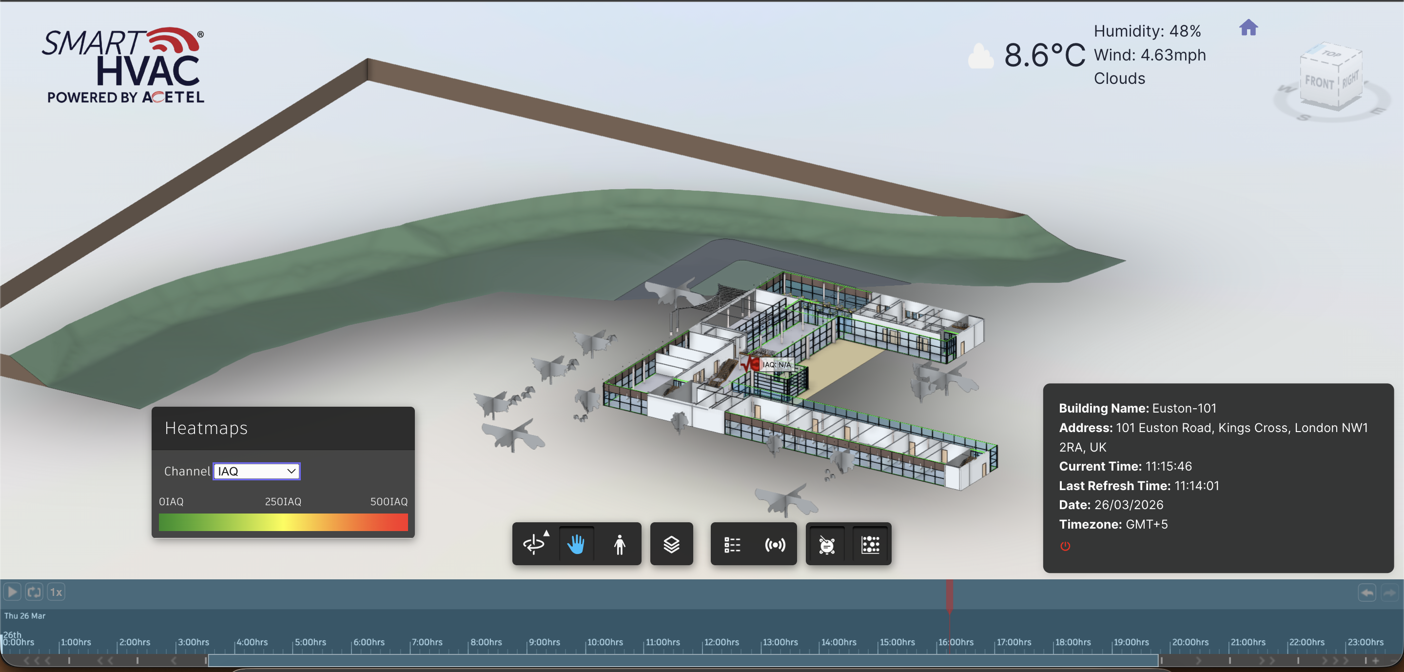 BIM IoT screenshot 2