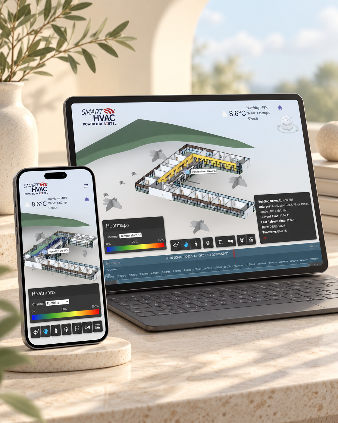 BIM IoT project visual 3