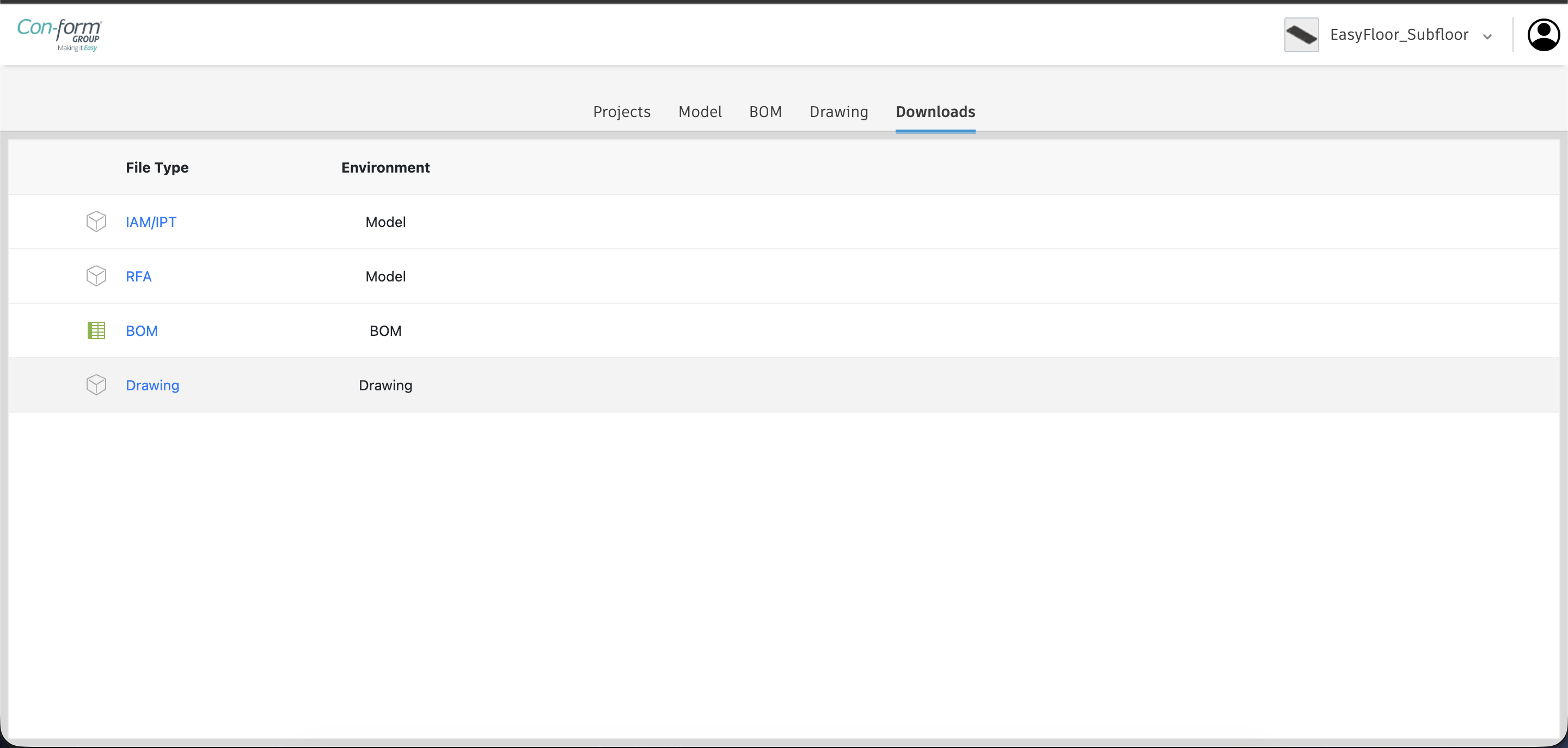 Conform screenshot 3