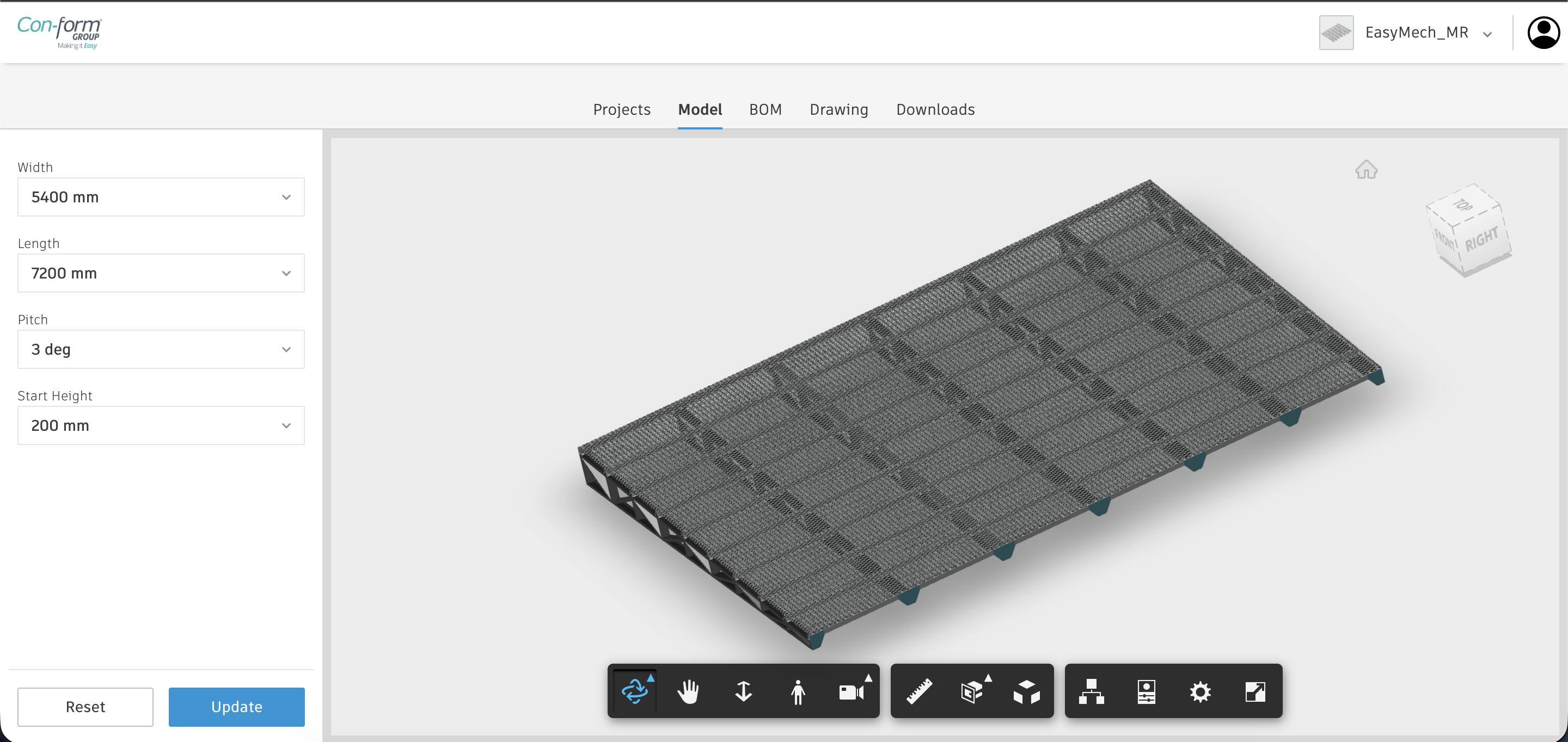 Conform screenshot 5