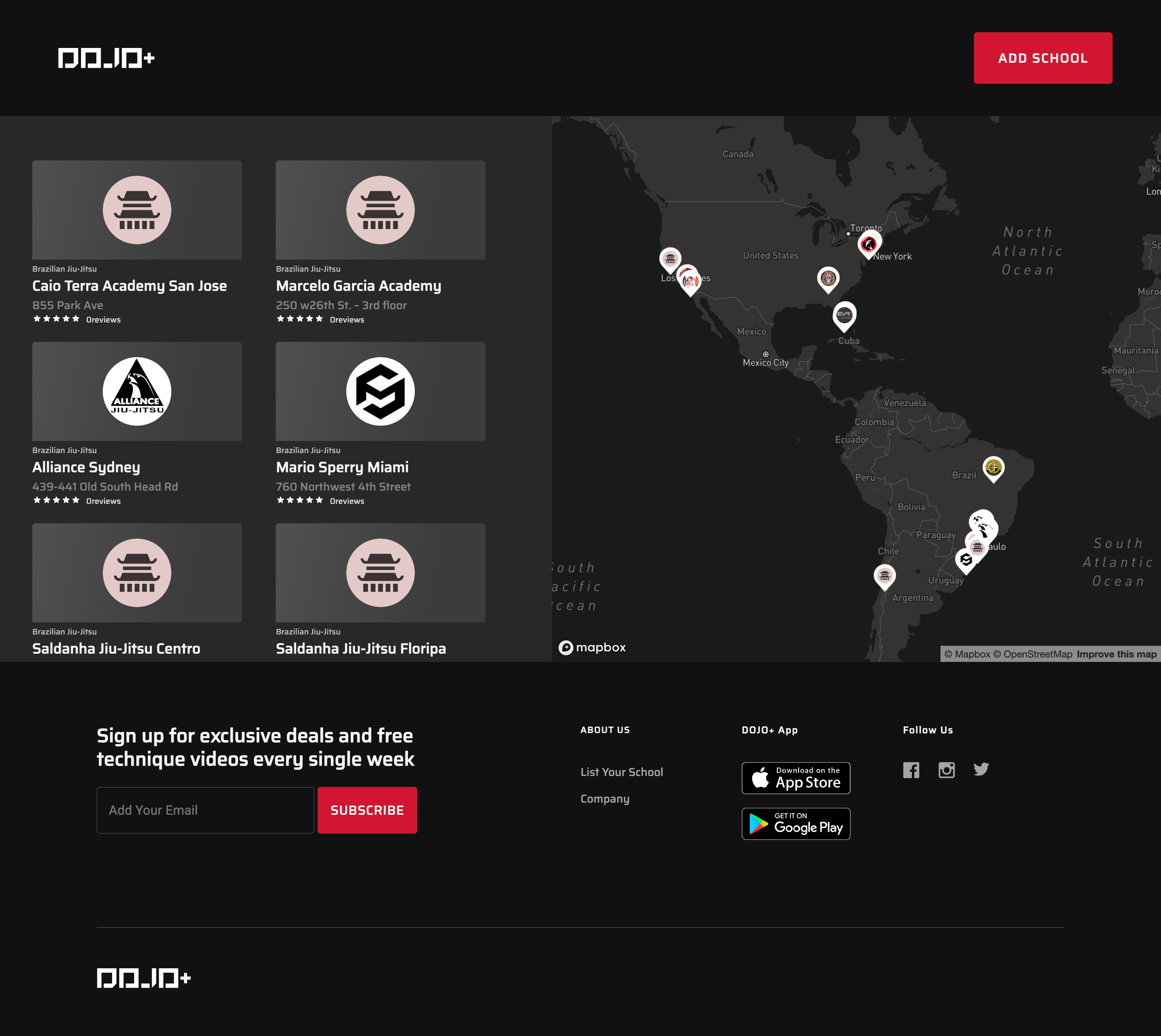 Dojo+ School screenshot 1