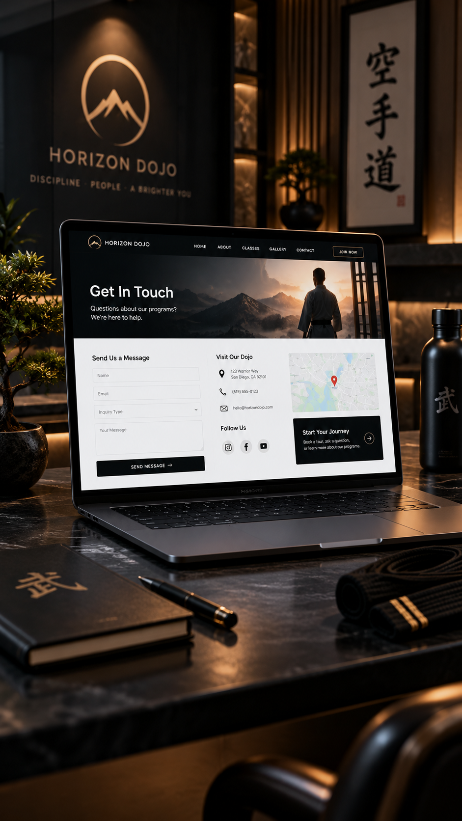 Dojo+ Sites project visual 4