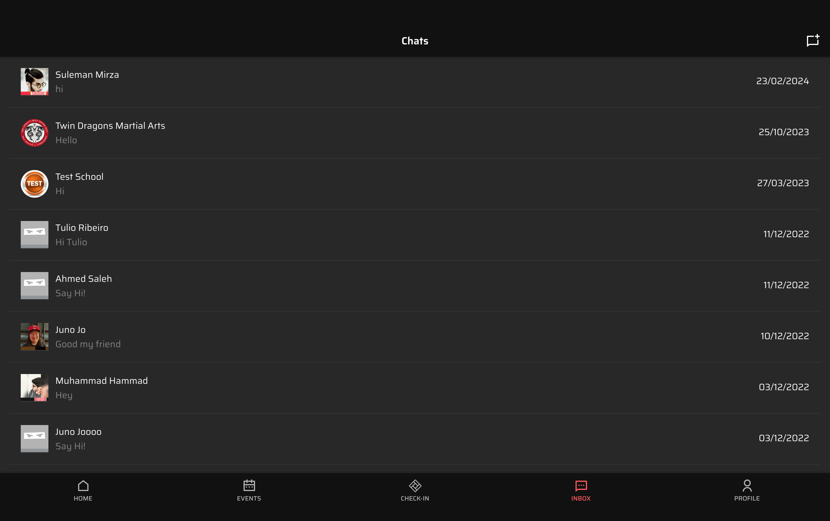 Dojo+ screenshot 1
