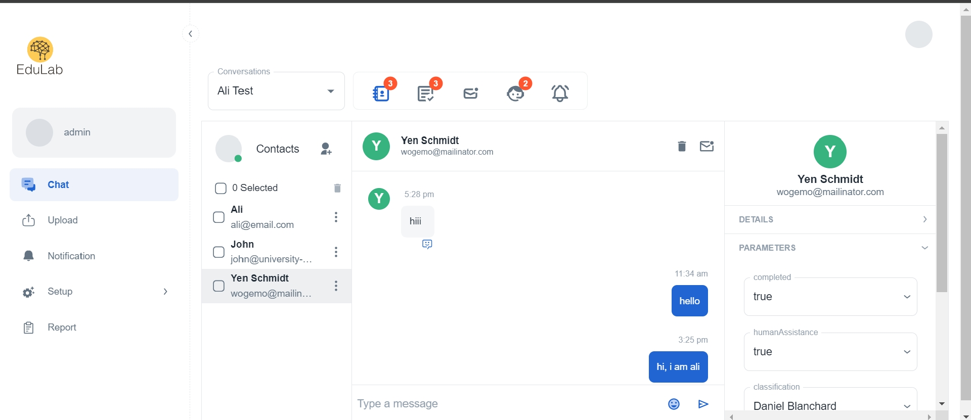 Edu Chat screenshot 1