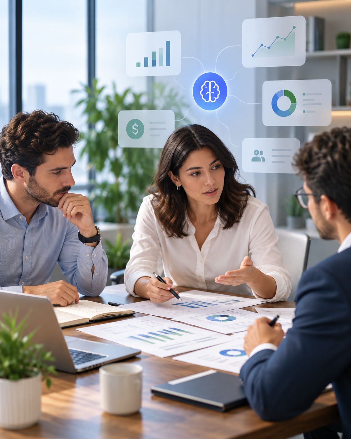 Fiddi.ai, AI Financial Platform, Digital Card & AI Report Builder project visual 2