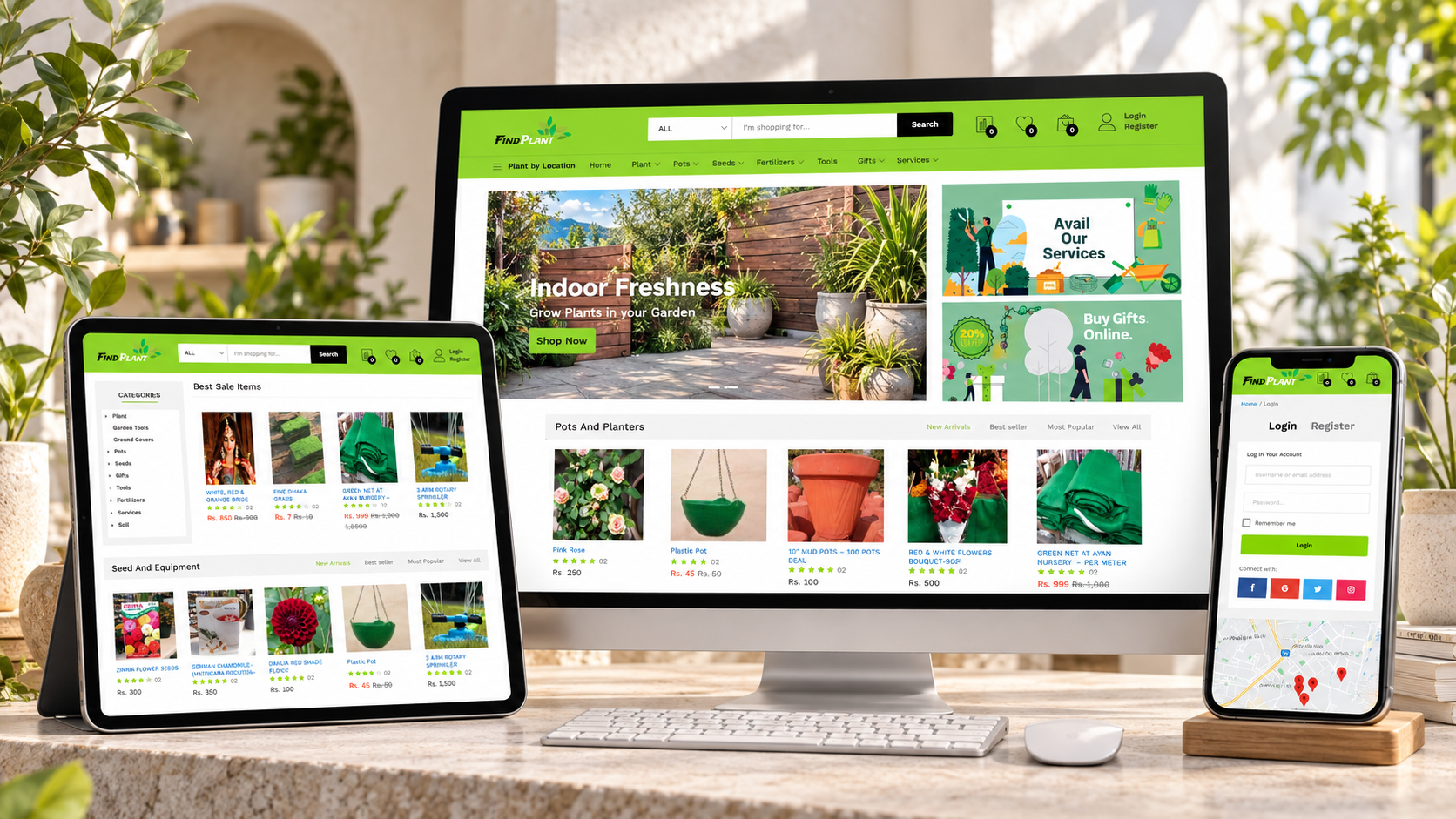 Find Plant hero product overview