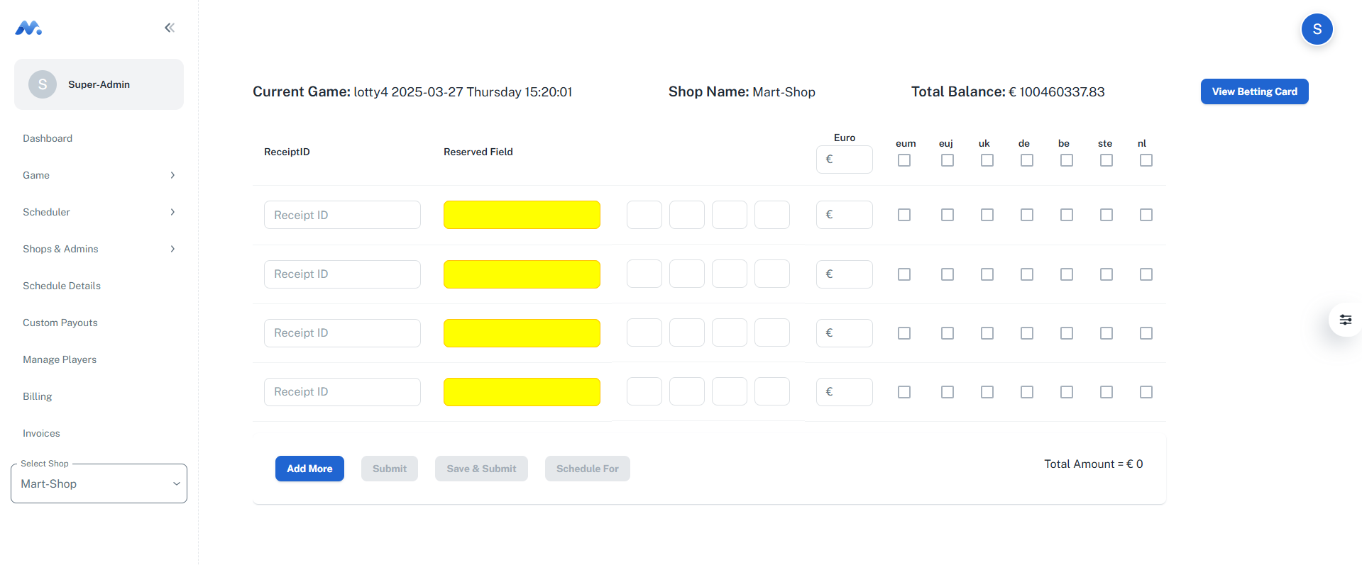 Lotty / Lottery Management System screenshot 7