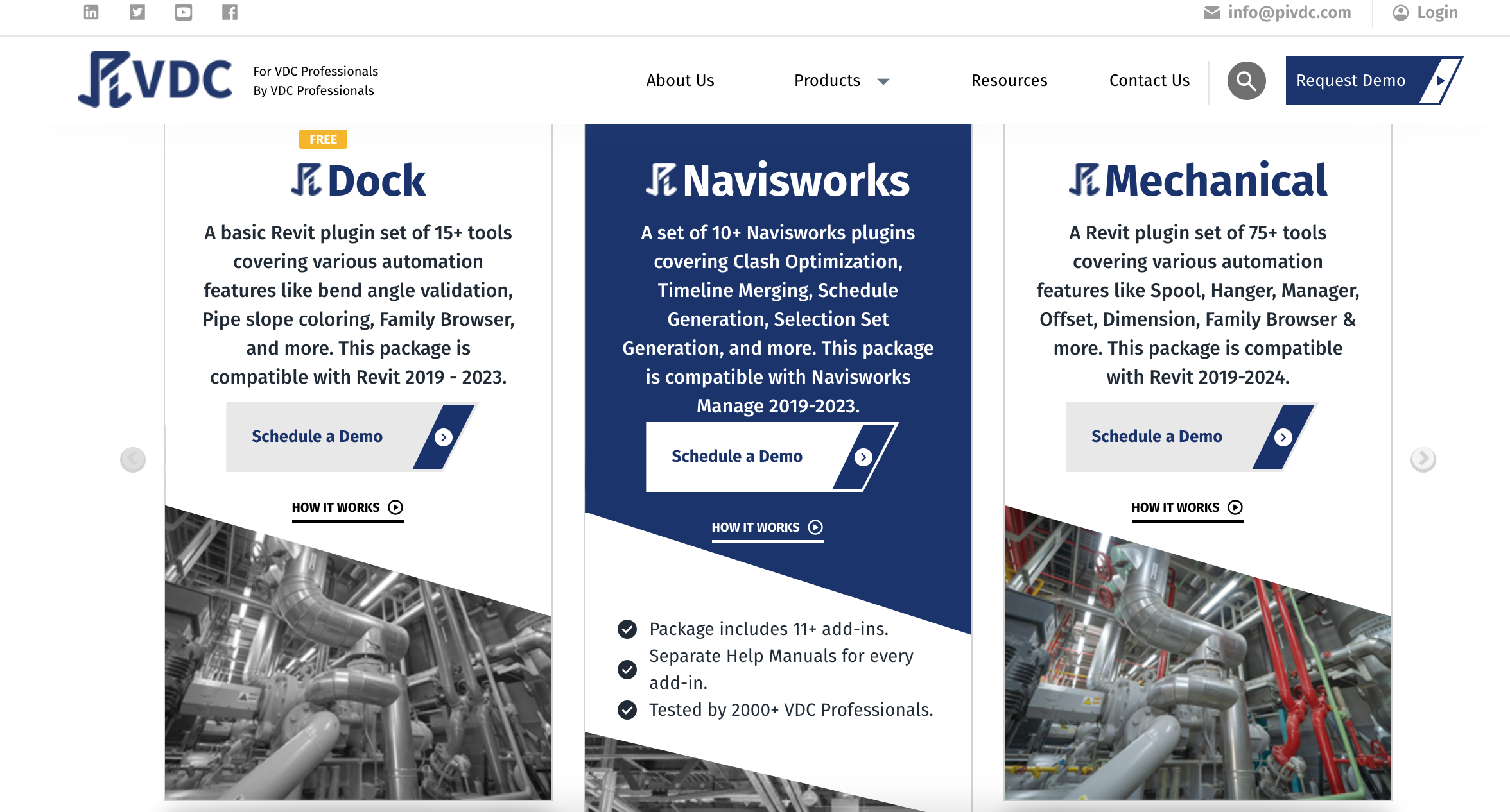 PiVDC Website screenshot 12