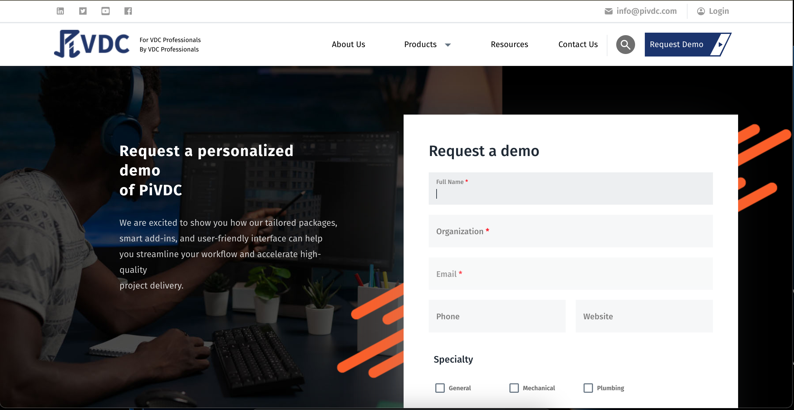 PiVDC Website screenshot 15