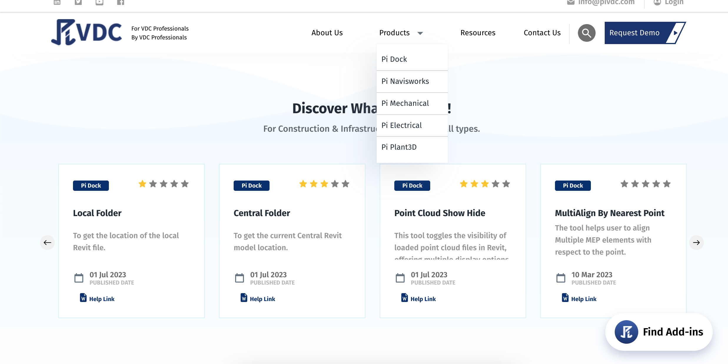 PiVDC Website screenshot 16