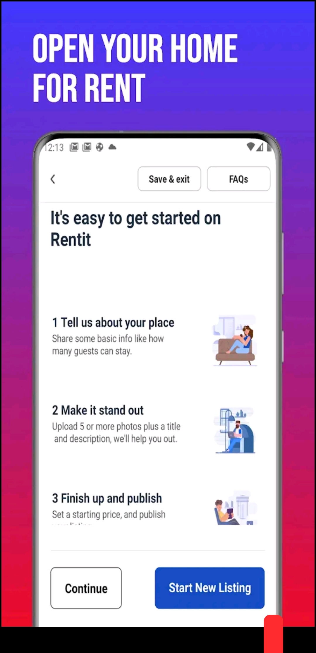 Rentit screenshot 1