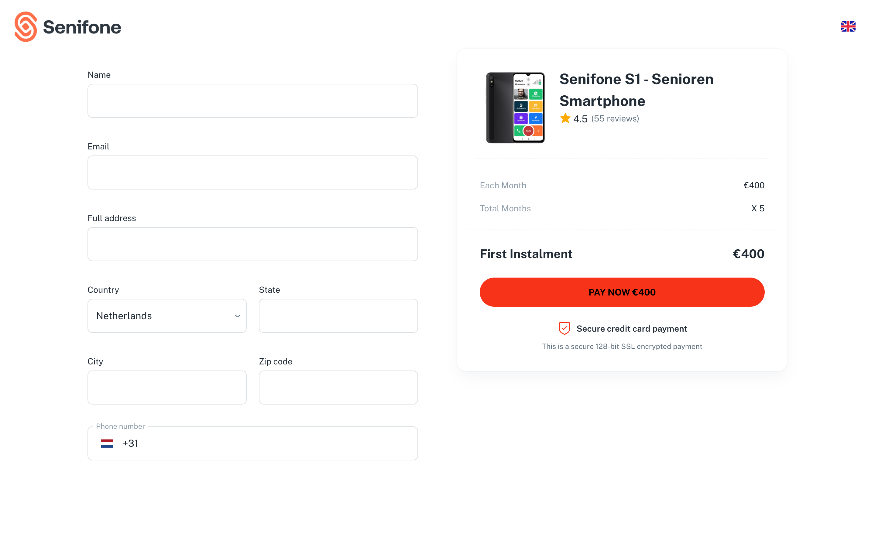 Senifone Phone Insurance screenshot 6