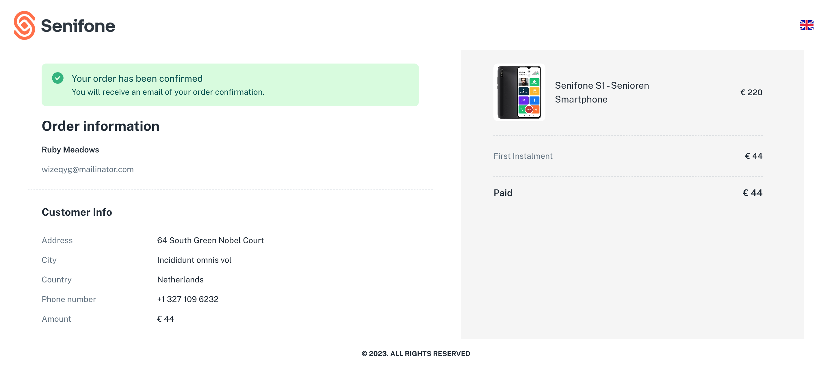 Senifone Phone Insurance screenshot 10