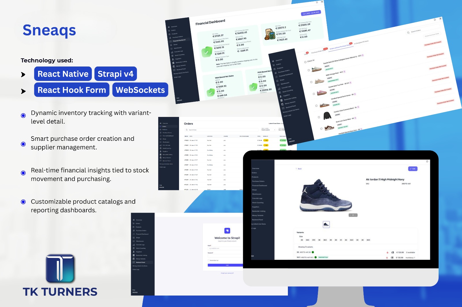 Sneaqa project preview