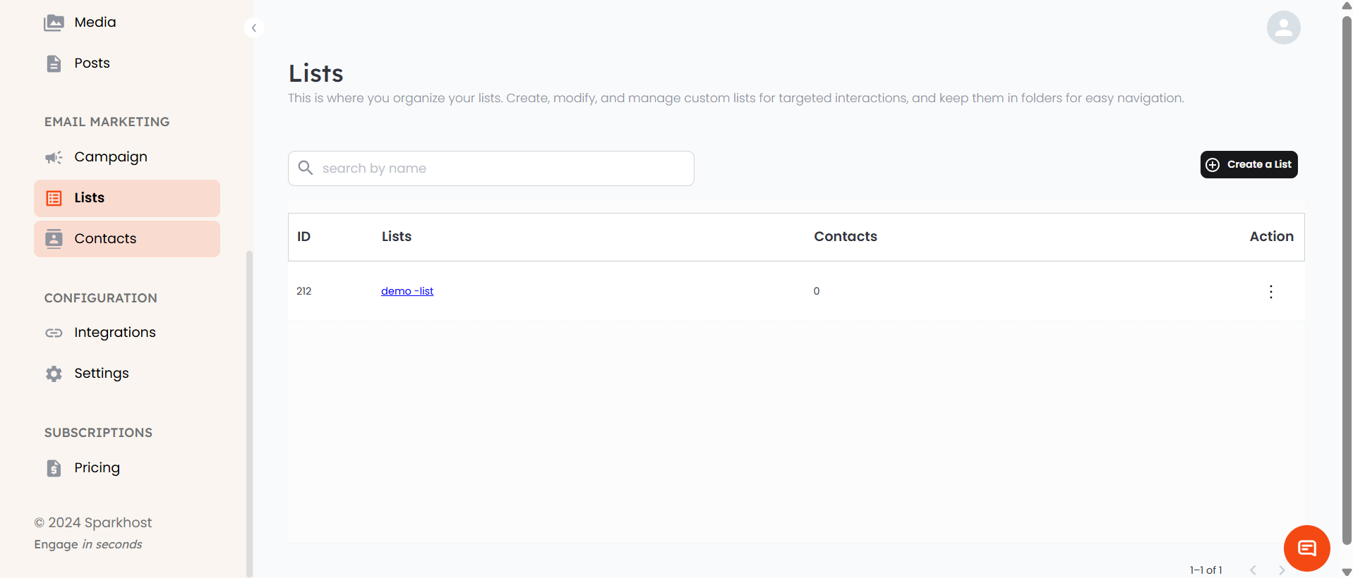 Spark Host screenshot 2