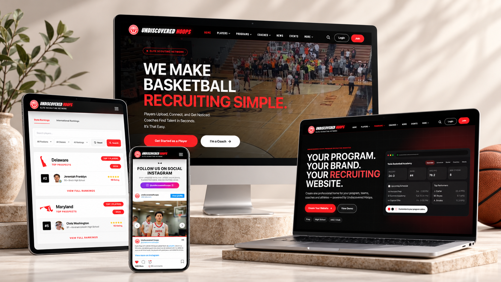 Undiscovered Hoops project preview