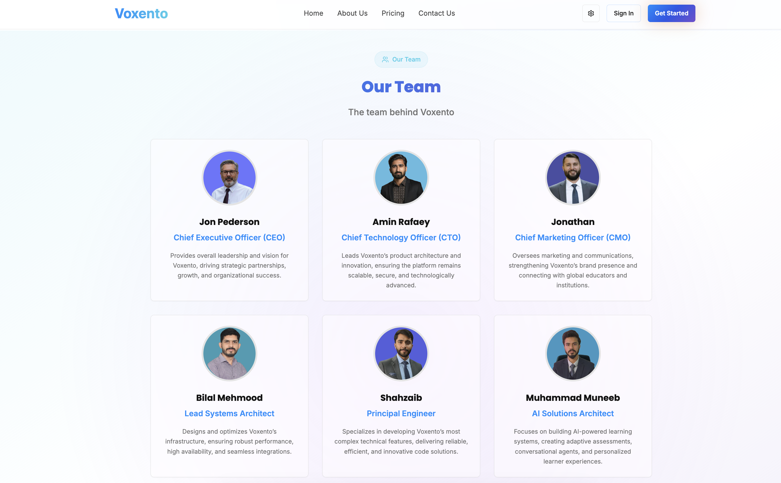 Voxento — AI Communication, Transcription & Course Audio Modules screenshot 2