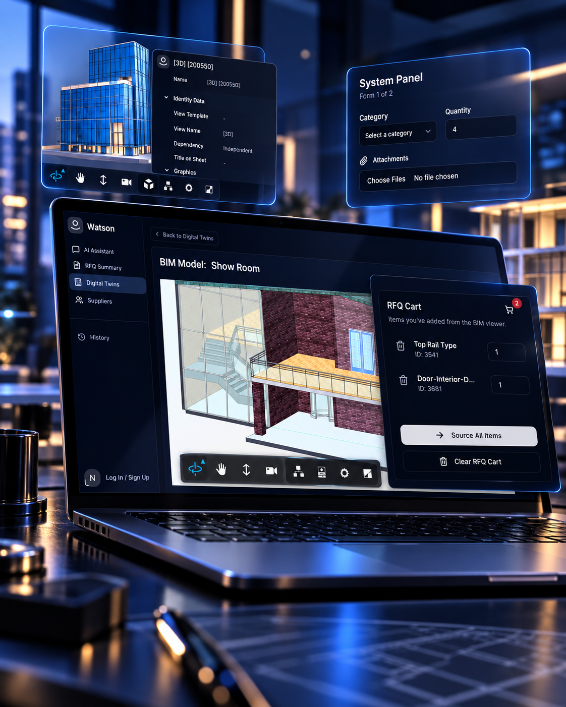 Watson Studio / TechSource AI project visual 1