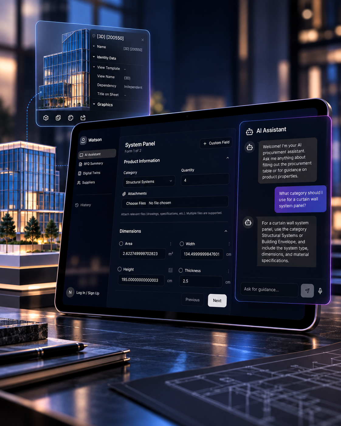 Watson Studio / TechSource AI project visual 3
